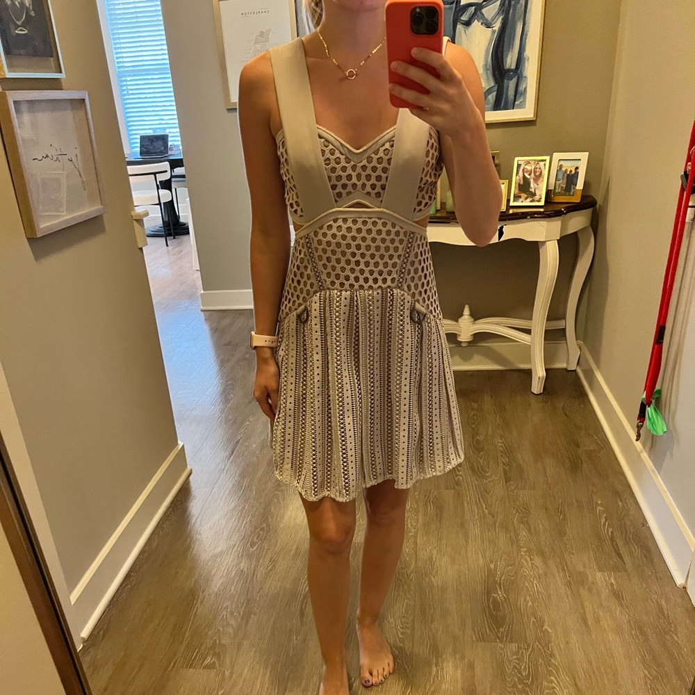 Self portrait mini dress